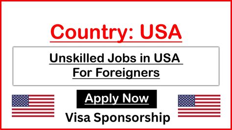 visa sponsorship jobs usa|jobs for foreigners in usa.